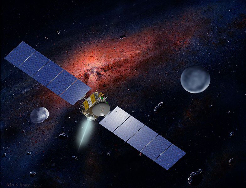 17 июля станция «Рассвет» достигнет орбиты астероида Весты
