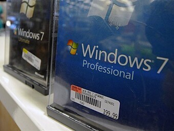 За год Microsoft продала 240 миллионов копий Windows 7